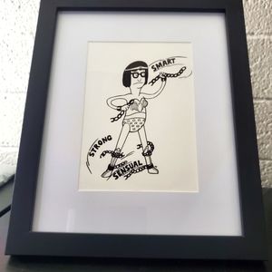 Bob's Burgers Tina framed print